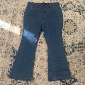 Forever 21 High-Waisted Flare Jeans